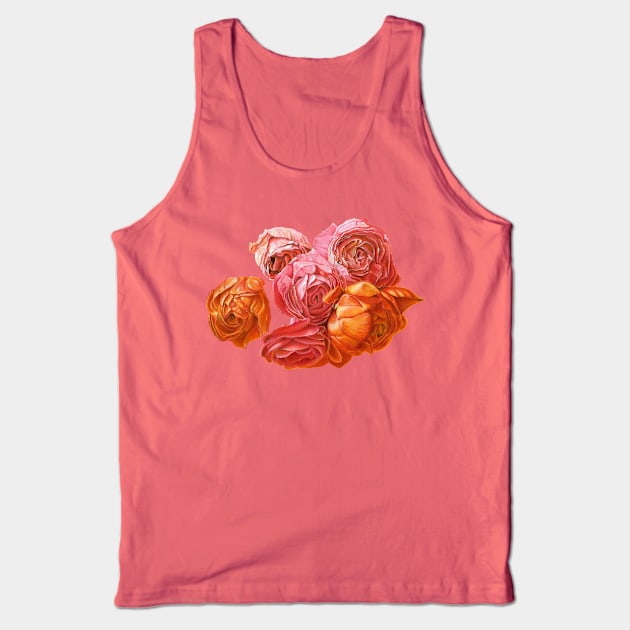 Jubilee Celebration Roses Tank Top by RealZeal